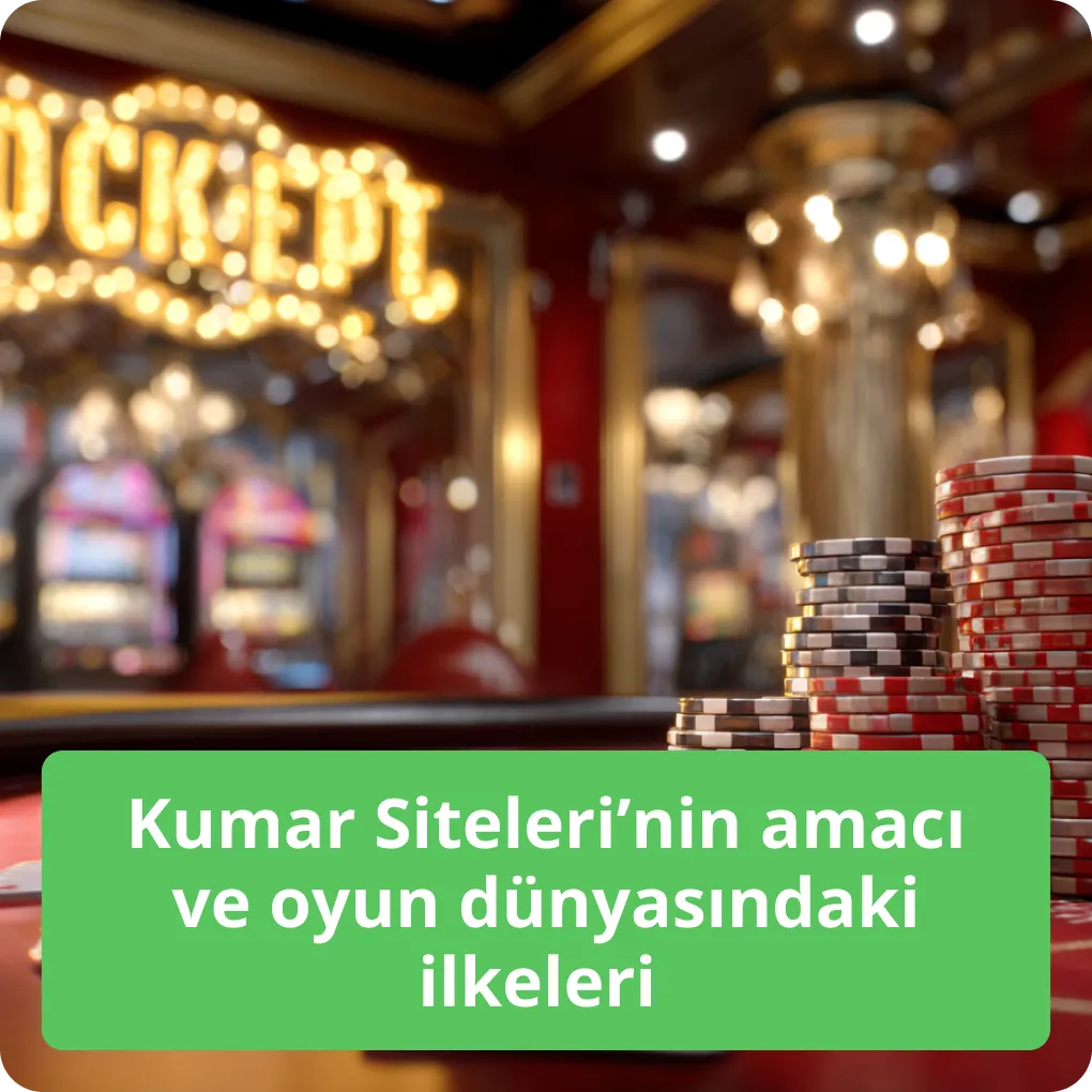 Oyun Dünyasında Kumar Sitelerinin Rolü Kumar Siteleri’nin amacı ve oyun dünyasındaki ilkeleri