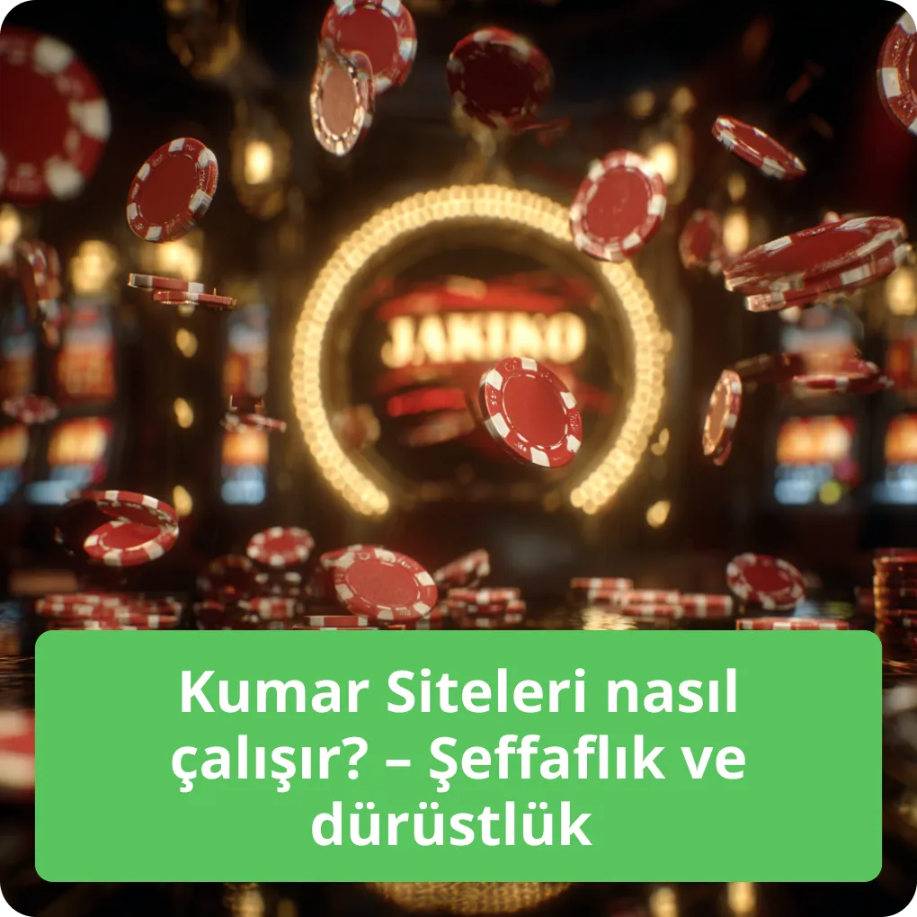 Şeffaf ve Güvenilir Kumar Siteleri Nasıl İşler? Kumar Siteleri nasıl çalışır? – Şeffaflık ve dürüstlük