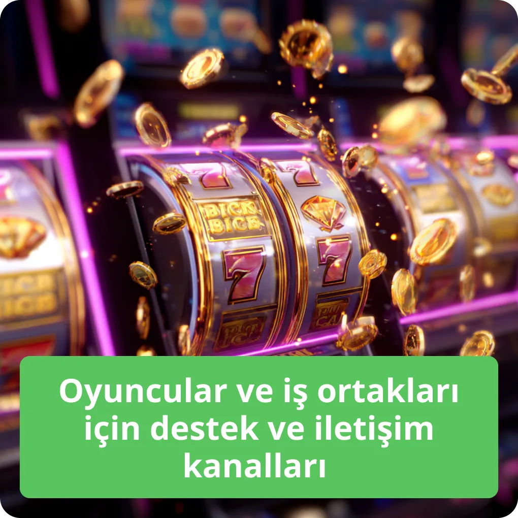 İletişim ve Destek Altyapısı Hakkında Bilgiler Oyuncular ve iş ortakları için destek ve iletişim kanalları