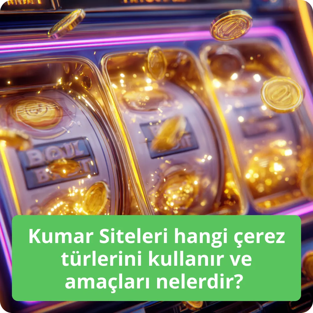 Kumar sitelerinin çerez kullanımı ve hedefleri Kumar Siteleri hangi çerez türlerini kullanır ve amaçları nelerdir?
